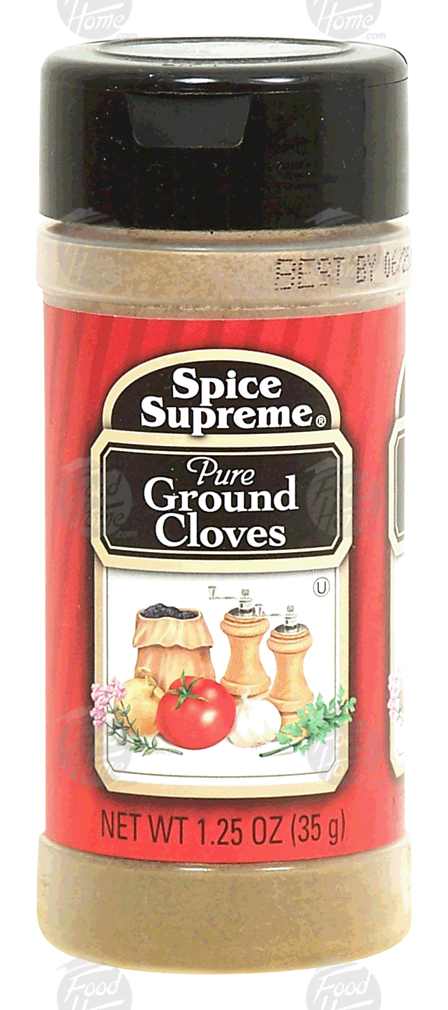 Spice Supreme  cloves, pure ground Full-Size Picture